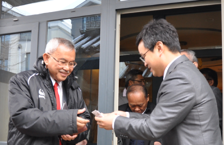 2017 визит делегации правительства Малайзии в группу « лида»
